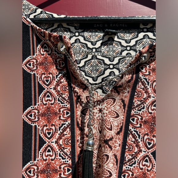 Zac & Rachel hippy blouse size XL - Picture 3 of 8